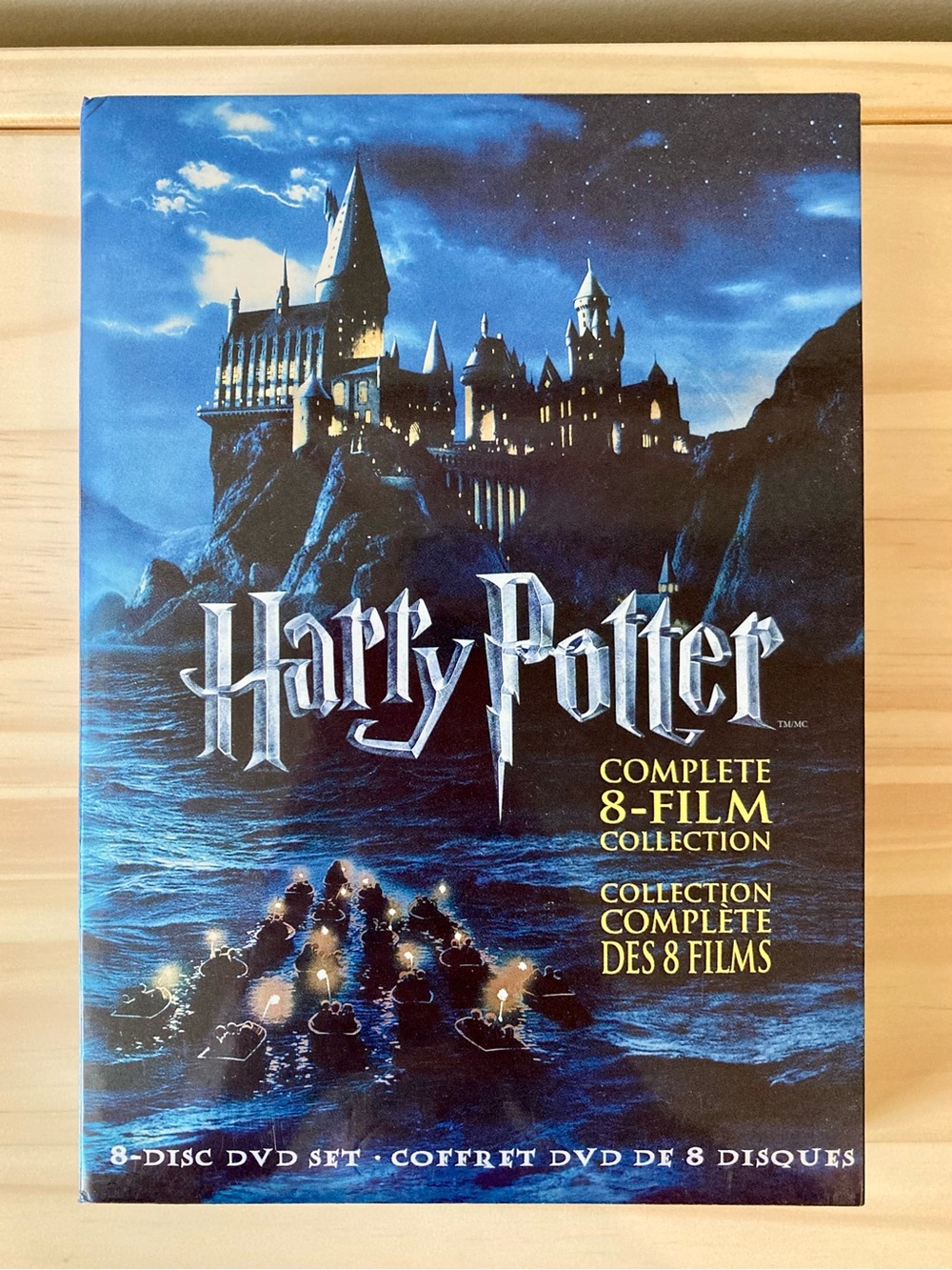 Harry Potter Complete 8-Film DVD Collection - Blue Box Set